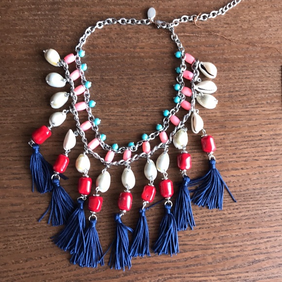 Tommy Bahama cowrie shell coral necklace - Picture 4 of 6